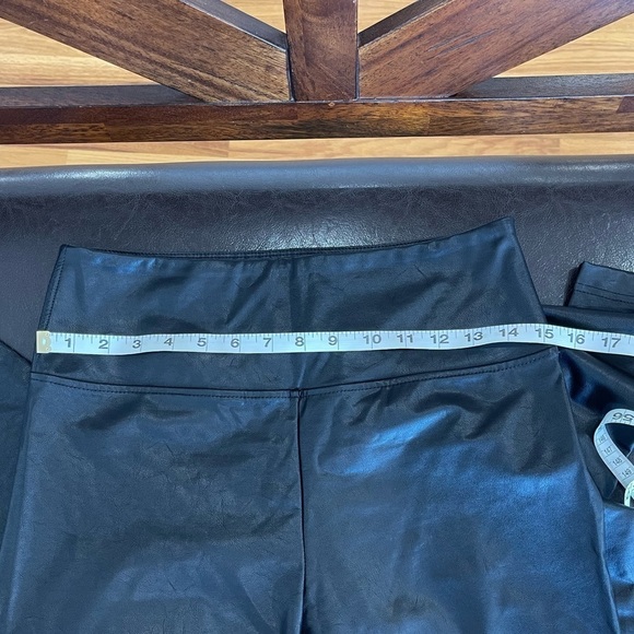 Boston Proper faux leather pull on pants size small rocker date night - Picture 12 of 14